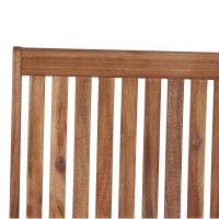 Paleros Klappsessel Gestell und Fläche Akazienholz natur