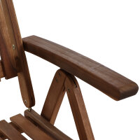 Paleros Klappsessel Gestell und Fläche Akazienholz natur