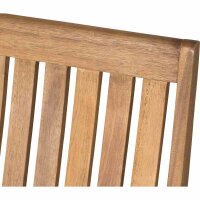 Paleros Klappstuhl Gestell und Fläche Akazienholz natur ohne Armlehnen