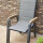 Tesoro High Back Stapelsessel Alu,Textil, Teak