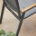 Tesoro High Back Stapelsessel Alu,Textil, Teak