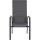 Tesoro High Back Stapelsessel Alu,Textil, Teak