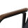 Tesoro High Back Stapelsessel Alu,Textil, Teak