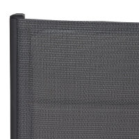 Tesoro Klappsessel Alu, Textil,Teak