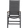 Tesoro Klappsessel Alu, Textil,Teak