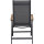 Tesoro Klappsessel Alu, Textil,Teak