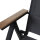 Tesoro Klappsessel Alu, Textil,Teak