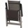Tesoro Relax, silber Alu, Textilbezug grau