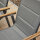 Tesoro Stapelsessel, Alu, Textil,Teak