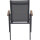 Tesoro Stapelsessel, Alu, Textil,Teak