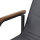 Tesoro Stapelsessel, Alu, Textil,Teak