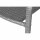 Minas Stapelsessel Gestell Aluminium,schwarz, Fläche Gardino®-Geflecht titan