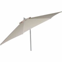 Push Pro Mittelstockschirm silber/natur Ø300cm...