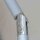 Push Pro Mittelstockschirm silber/natur Ø300cm Gestell Alu silber, Streben Stahl, Bezug 100% Polyester, 180g/m² natur, Lichtschutzfaktor UPF 50+