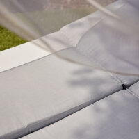 Ravello Daybed mit Sonnendach Stahlgestell,Textilbezüge