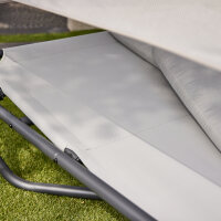 Ravello Daybed mit Sonnendach Stahlgestell,Textilbezüge