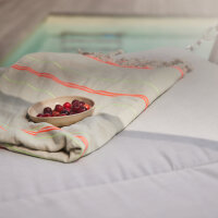 Ravello Daybed mit Sonnendach Stahlgestell,Textilbezüge