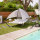 Ravello Daybed mit Sonnendach Stahlgestell,Textilbezüge