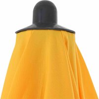 City Balkonschirm anthrazit/gelb, 160cm x 100cm Gestell Stahl anthrazit, Bezug 100% Polyester, 160g/m² gelb, Lichtschutzfaktor UPF 50+
