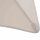 City Balkonschirm anthrazit/natur, 160cm x 100cm Gestell Stahl anthrazit, Bezug 100% Polyester, 160g/m² natur, Lichtschutzfaktor UPF 50+