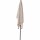 City Balkonschirm anthrazit/natur, 160cm x 100cm Gestell Stahl anthrazit, Bezug 100% Polyester, 160g/m² natur, Lichtschutzfaktor UPF 50+