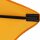 City Mittelstockschirm anthrazit/gelb 140cm x 210cm Gestell Stahl anthrazit, Bezug 100% Polyester, 160g/m² gelb, Lichtschutzfaktor UPF 50+