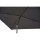 City Mittelstockschirm anthrazit/grau 140cm x 210cm Gestell Stahl anthrazit, Bezug 100% Polyester, 160g/m² grau, Lichtschutzfaktor UPF 50+