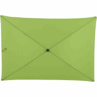 City Mittelstockschirm anthrazit/grün 140cm x 210cm Gestell Stahl anthrazit, Bezug 100% Polyester, 160g/m² grün, Lichtschutzfaktor UPF 50+