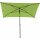 City Mittelstockschirm anthrazit/grün 140cm x 210cm Gestell Stahl anthrazit, Bezug 100% Polyester, 160g/m² grün, Lichtschutzfaktor UPF 50+