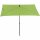 City Mittelstockschirm anthrazit/grün 140cm x 210cm Gestell Stahl anthrazit, Bezug 100% Polyester, 160g/m² grün, Lichtschutzfaktor UPF 50+