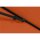 City Mittelstockschirm anthrazit/terracotta 140cm x 210cm Gestell Stahl anthrazit, Bezug 100% Polyester, 160g/m² terracotta, Lichtschutzfaktor UPF 50+