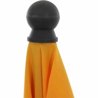 City Mittelstockschirm anthrazit/gelb 180cm x 180cm Gestell Stahl anthrazit, Bezug 100% Polyester, 160g/m² gelb, Lichtschutzfaktor UPF 50+
