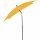 City Mittelstockschirm anthrazit/gelb 180cm x 180cm Gestell Stahl anthrazit, Bezug 100% Polyester, 160g/m² gelb, Lichtschutzfaktor UPF 50+