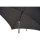 City Mittelstockschirm anthrazit/grau 180cm x 180cm Gestell Stahl anthrazit, Bezug 100% Polyester, 160g/m² grau, Lichtschutzfaktor UPF 50+