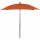 City Mittelstockschirm anthrazit/terracotta 180cm x 180cm Gestell Stahl anthrazit, Bezug 100% Polyester, 160g/m² terracotta, Lichtschutzfaktor UPF 50+