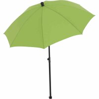 City Mittelstockschirm anthrazit/grün Ø180cm Gestell Stahl anthrazit, Bezug 100% Polyester, 160g/m² grün, Lichtschutzfaktor UPF 50+