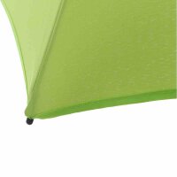 City Mittelstockschirm anthrazit/grün Ø180cm Gestell Stahl anthrazit, Bezug 100% Polyester, 160g/m² grün, Lichtschutzfaktor UPF 50+