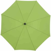 City Mittelstockschirm anthrazit/grün Ø180cm Gestell Stahl anthrazit, Bezug 100% Polyester, 160g/m² grün, Lichtschutzfaktor UPF 50+