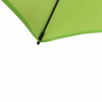 City Mittelstockschirm anthrazit/grün Ø180cm Gestell Stahl anthrazit, Bezug 100% Polyester, 160g/m² grün, Lichtschutzfaktor UPF 50+