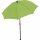 City Mittelstockschirm anthrazit/grün Ø180cm Gestell Stahl anthrazit, Bezug 100% Polyester, 160g/m² grün, Lichtschutzfaktor UPF 50+
