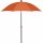 City Mittelstockschirm anthrazit/terracotta Ø180cm Gestell Stahl anthrazit, Bezug 100% Polyester, 160g/m² terracotta, Lichtschutzfaktor UPF 50+