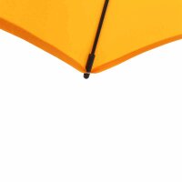 City Mittelstockschirm anthrazit/gelb Ø180cm Gestell Stahl anthrazit, Bezug 100% Polyester, 160g/m² gelb, Lichtschutzfaktor UPF 50+