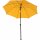 City Mittelstockschirm anthrazit/gelb Ø180cm Gestell Stahl anthrazit, Bezug 100% Polyester, 160g/m² gelb, Lichtschutzfaktor UPF 50+