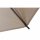 City Mittelstockschirm anthrazit/natur Ø180cm Gestell Stahl anthrazit, Bezug 100% Polyester, 160g/m² natur, Lichtschutzfaktor UPF 50+