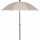 City Mittelstockschirm anthrazit/natur Ø180cm Gestell Stahl anthrazit, Bezug 100% Polyester, 160g/m² natur, Lichtschutzfaktor UPF 50+