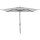 Isa Mittelstockschirm anthrazit/stone 200cm x 300cm Gestell Aluminium anthrazit, Streben Stahl, Bezug 100% Polyester, 180g/m² stone, UPF 50+