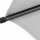 Isa Mittelstockschirm anthrazit/stone 200cm x 300cm Gestell Aluminium anthrazit, Streben Stahl, Bezug 100% Polyester, 180g/m² stone, UPF 50+