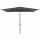 Isa Mittelstockschirm anthrazit/anthrazit 200cm x 300cm Gestell Aluminium anthrazit, Streben Stahl, Bezug 100% Polyester, 180g/m² anthrazit, UPF 50+