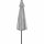 Isa Mittelstockschirm anthrazit/stone Ø300cm Gestell Aluminium anthrazit, Streben Stahl, Bezug 100% Polyester, 180g/m² stone, UPF 50+