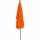 Tropico Mittelstockschirm anthrazit/terracotta 210cm x 140cm Gestell Stahl anthrazit, Bezug 100% Polyester, 180g/m² in terracotta, Lichtschutzfaktor UPF 50+